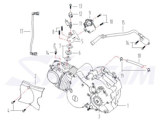 Artikelbild des Artikels “Motor 125ccm X-Bongo Abb. 1 1 Stück “